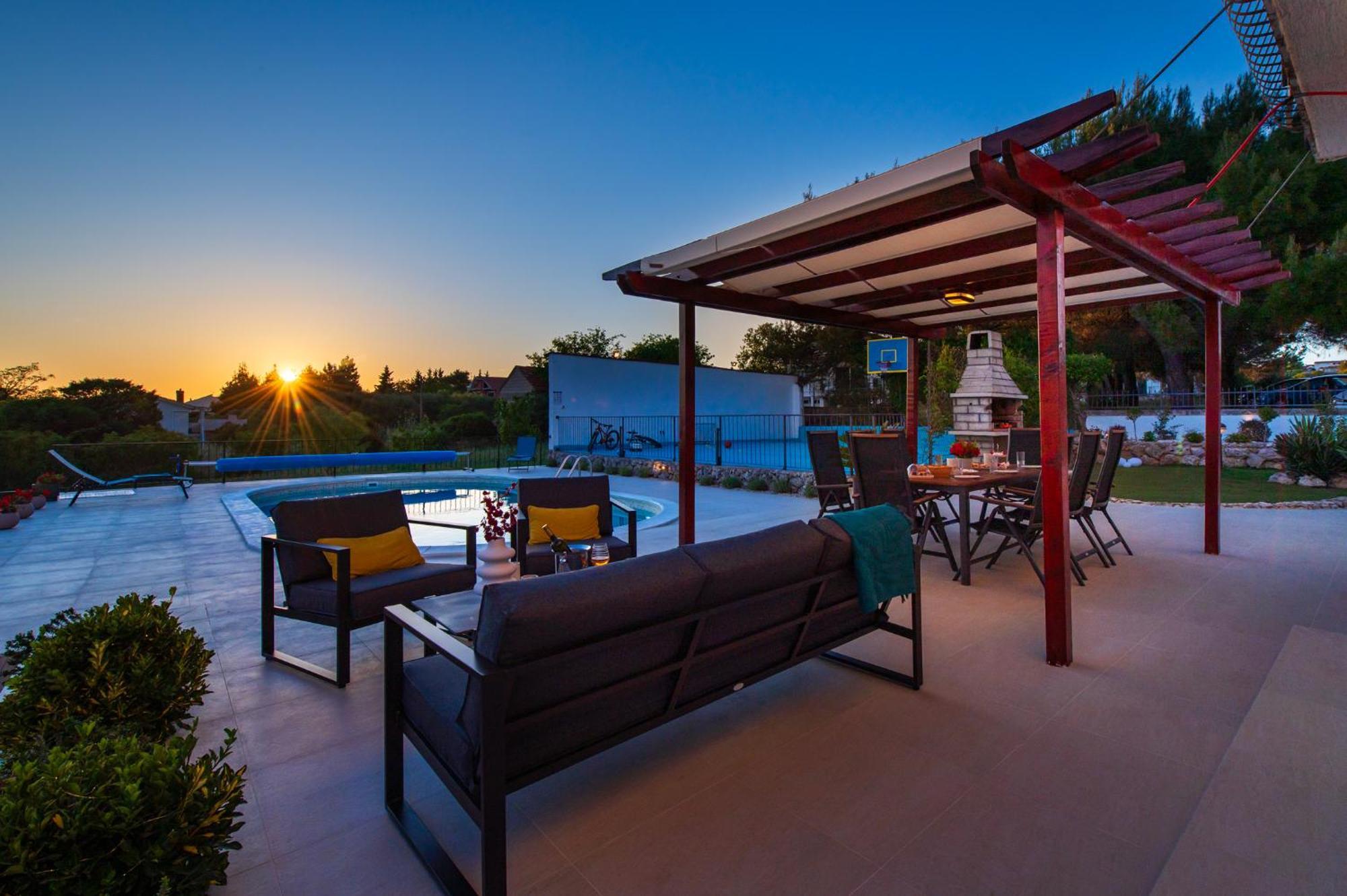 Villa Plenca - Heated Pool ! Sibenik Exterior photo