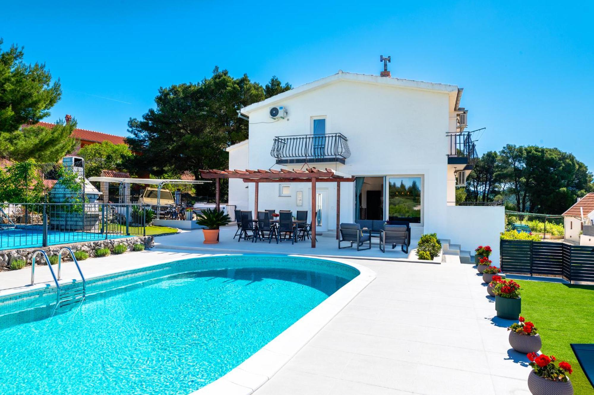 Villa Plenca - Heated Pool ! Sibenik Exterior photo